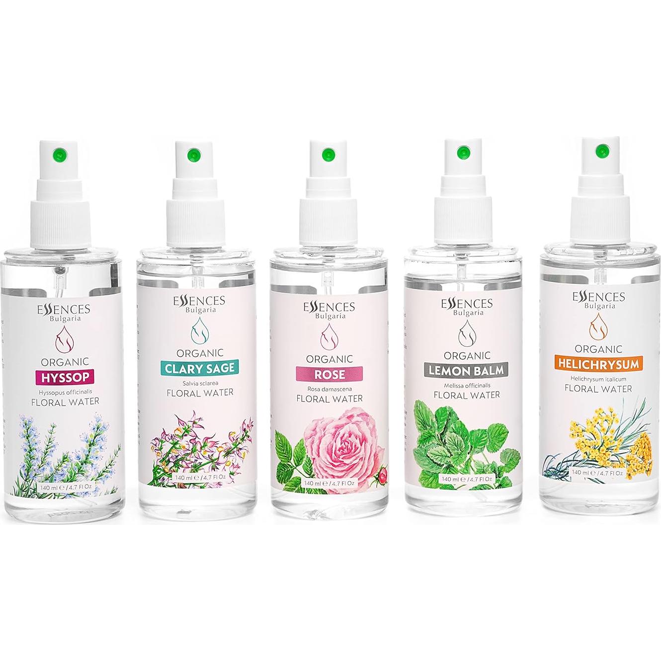 Agua Floral Orgánica de Salvia Clary Essences Bulgaria 140ml