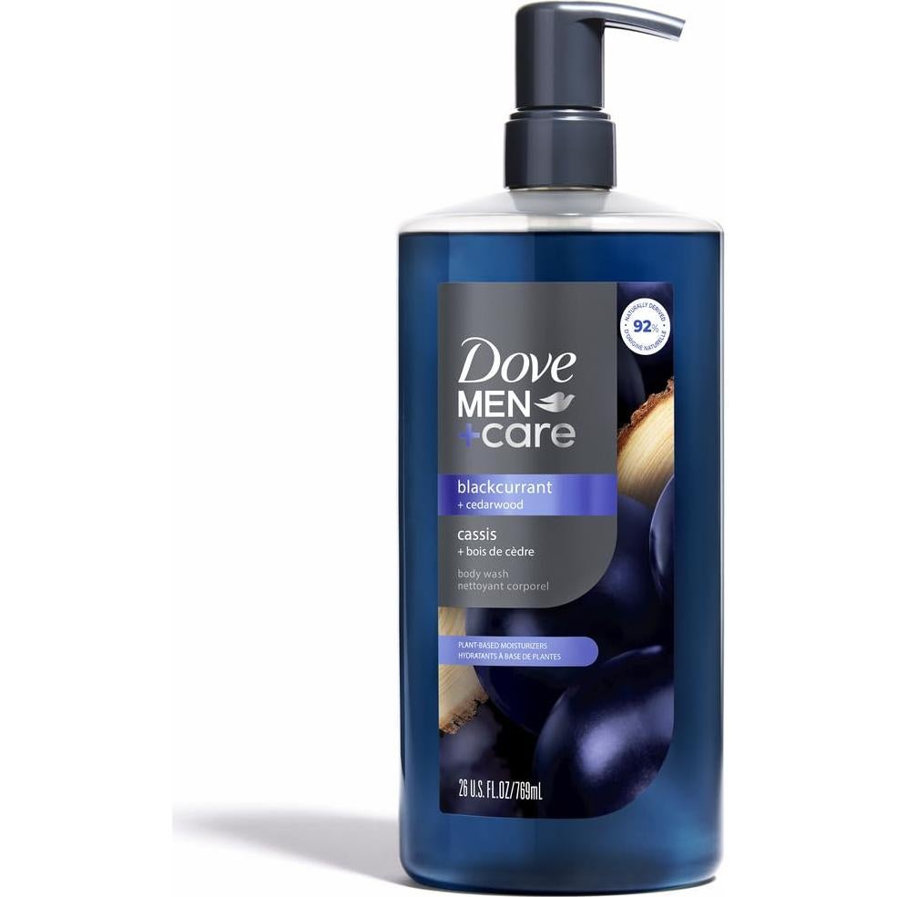 Jabón Corporal Hidratante Dove Men+Care 737ml Grosella Negra