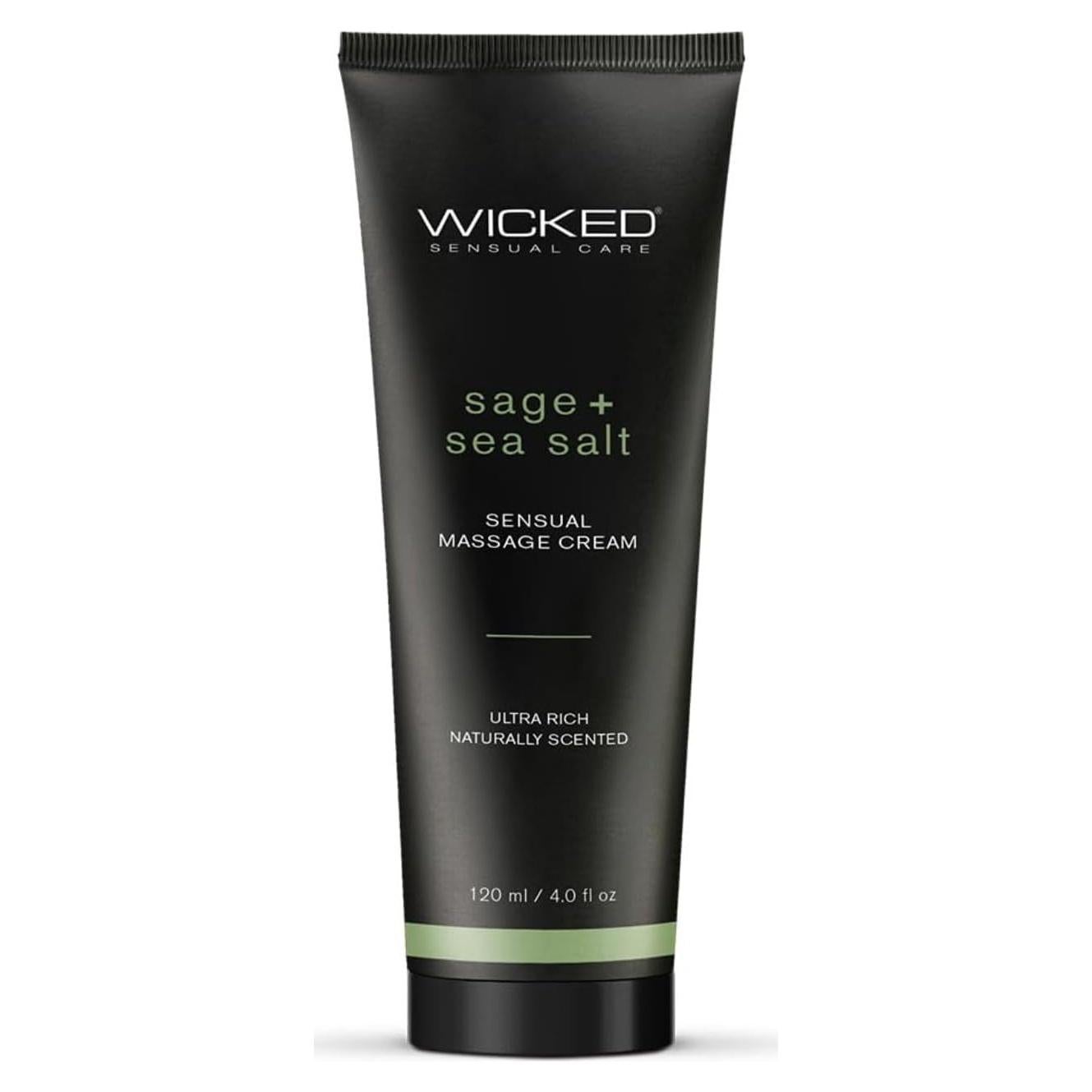 Crema de Masaje Wicked 113g Salvia y Sal Marina
