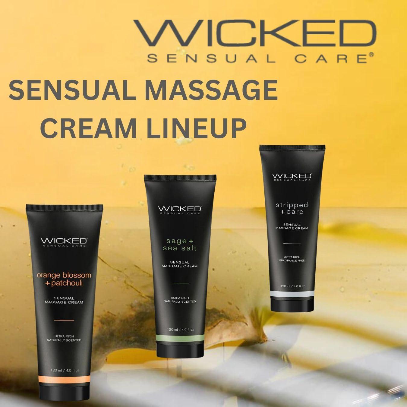 Crema de Masaje Wicked 113g Salvia y Sal Marina