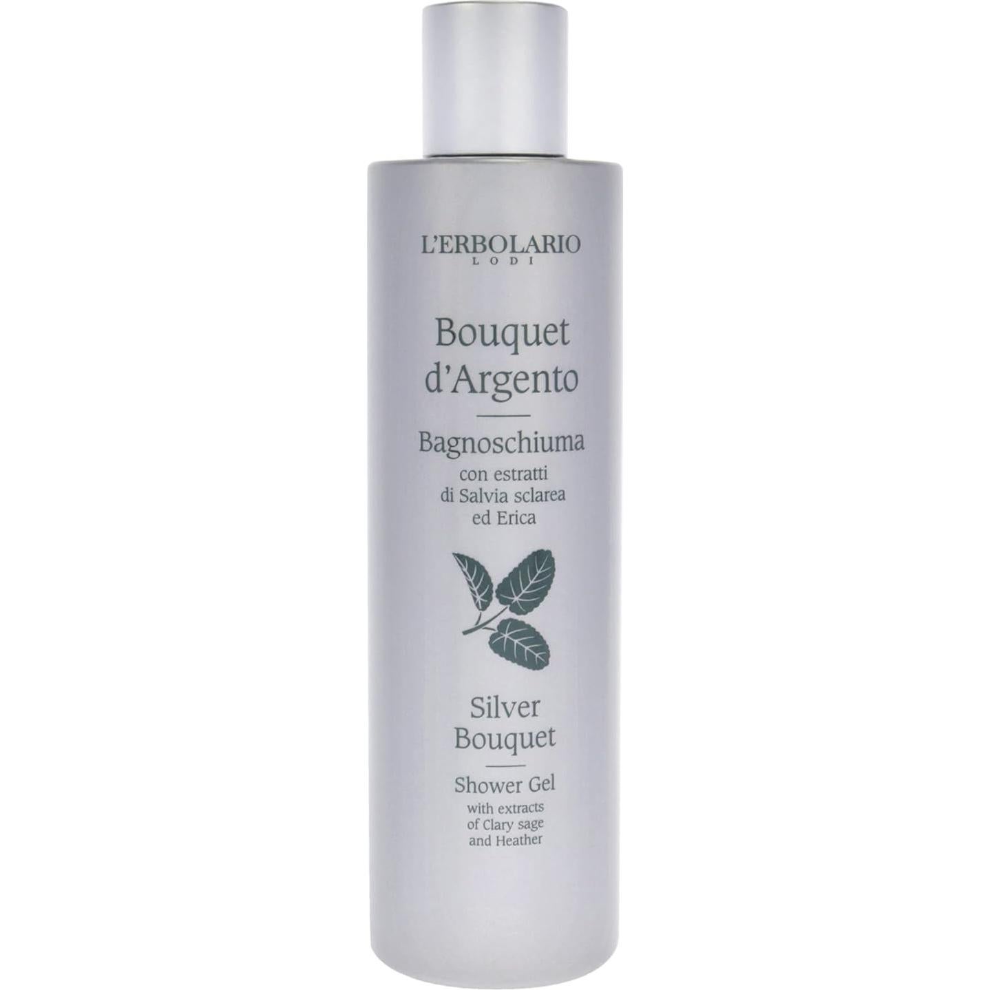 Gel de Ducha L'Erbolario Ramo Plateado 240 ml - Jabón Corporal Tonificante