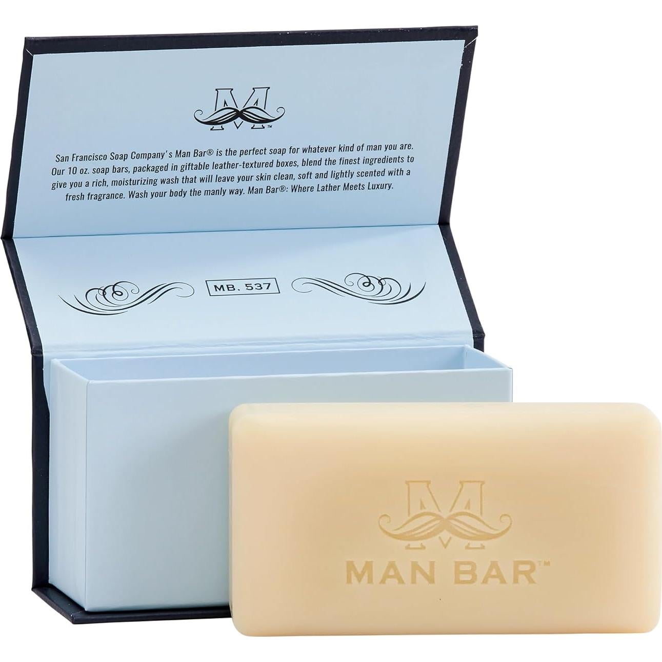 Jabón para Hombre San Francisco Soap Company Salvia y Bergamota 283g
