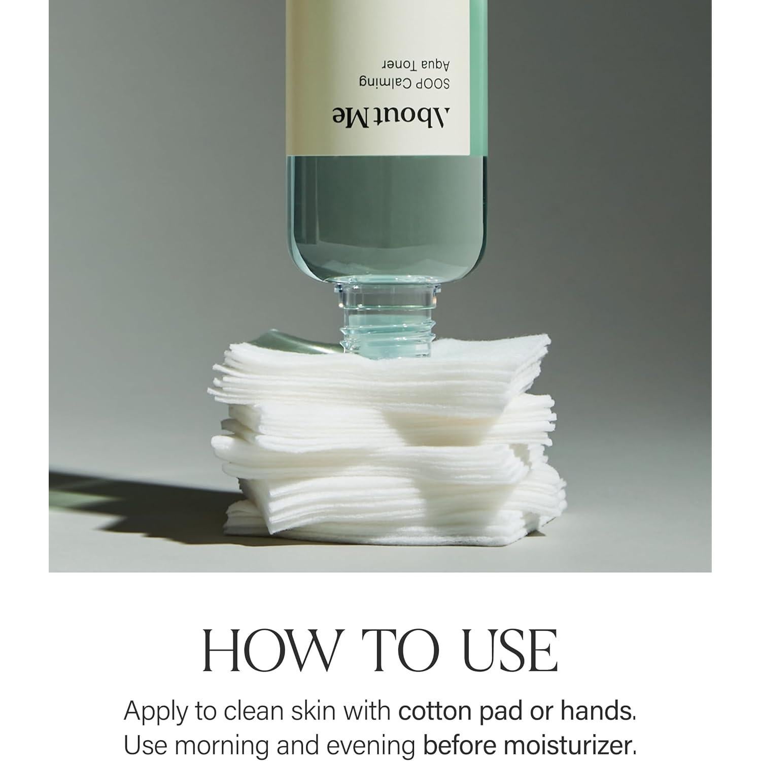 Tónico Aqua Calmante About Me 195ml - Exfoliación Suave pH Equilibrante