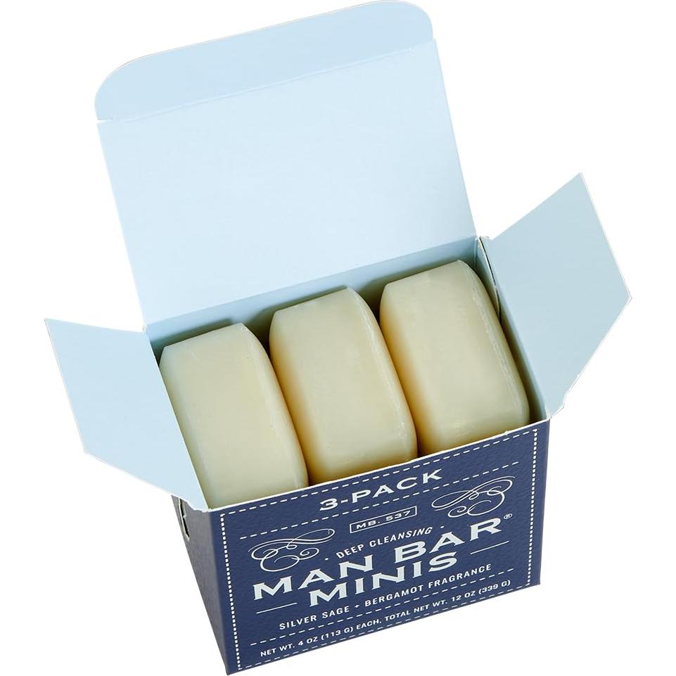 Mini Jabones de Hombre San Francisco Soap Company - 3 Piezas 113g