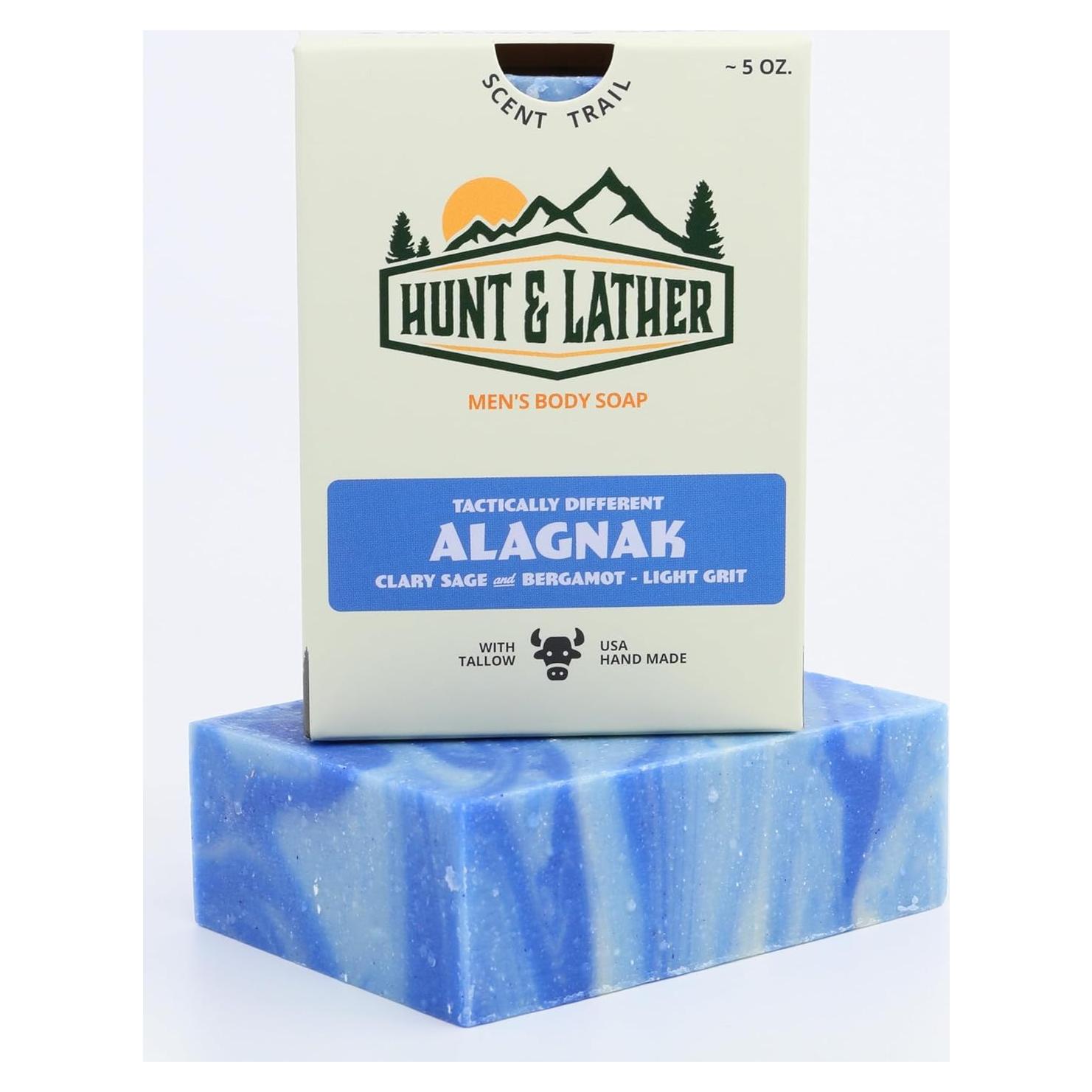 Jabón corporal natural Hunt & Lather Alagnak 142 g