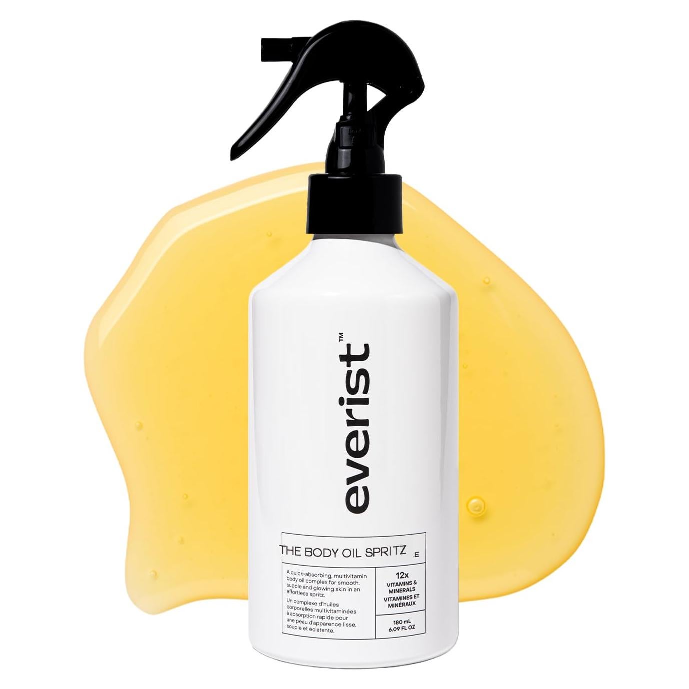 Aceite Corporal Seco Everist Spritz 181 ml con Vitaminas C y E