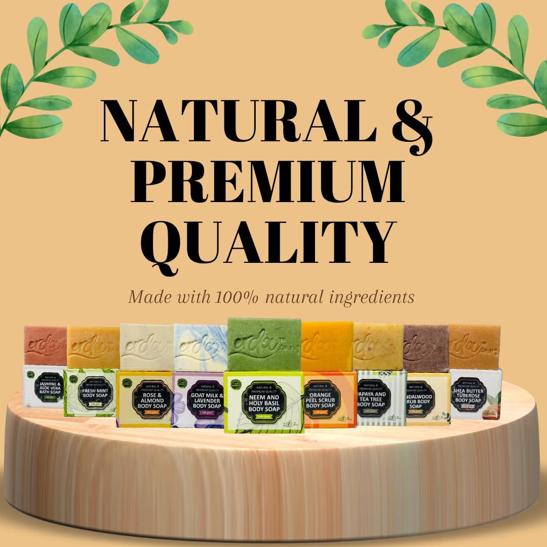 Jabón de Baño Hecho a Mano Yuhib Luxury 100g Heem y Albahaca