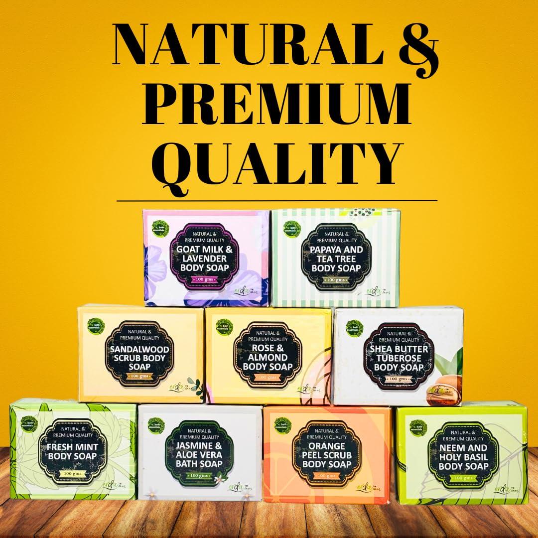 Jabón de Baño Hecho a Mano Yuhib Luxury 100g Heem y Albahaca