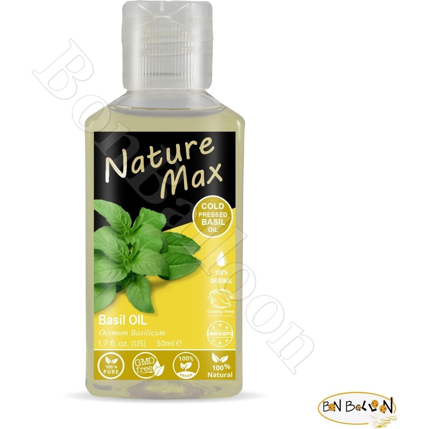 Aceite de Albahaca Nature Max 50 ml Puro Egipcio Halal