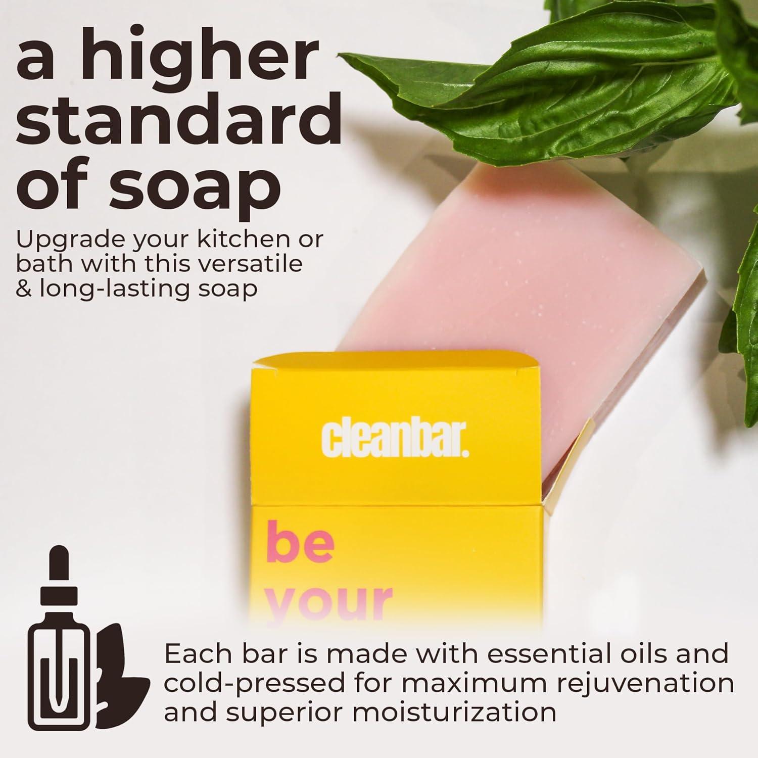 Jabón Exfoliante Natural Hey Wildflower - Albahaca, Menta, Limón, Ylang-Ylang