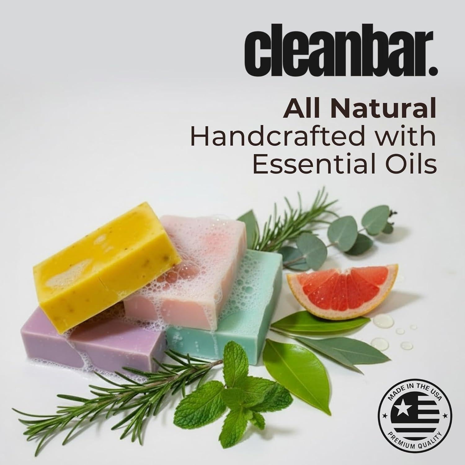 Jabón Exfoliante Natural Hey Wildflower - Albahaca, Menta, Limón, Ylang-Ylang