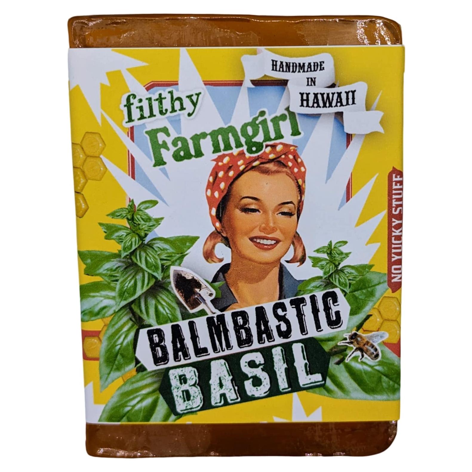 Jabón Natural Grande Filthy Farmgirl Albahaca 141g