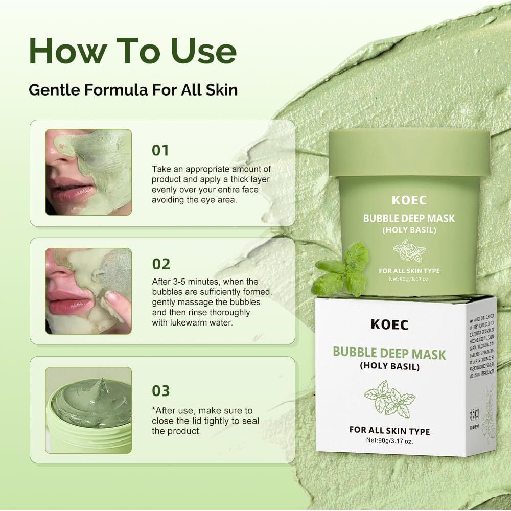 Mascarilla de Arcilla Burbujeante CHIC MODE 90g para Poros