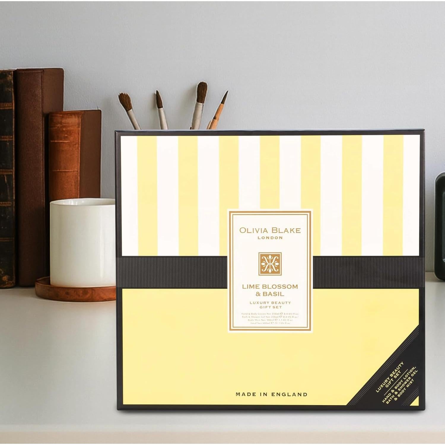 Conjunto de Regalo Olivia Blake Flor de Lima y Albahaca 100ml