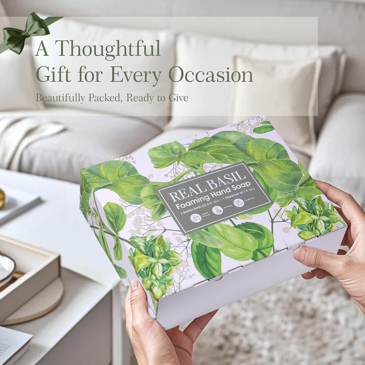 Recarga Jabón de Manos Espumoso ROMIIE ZOI Albahaca 3x1000ml