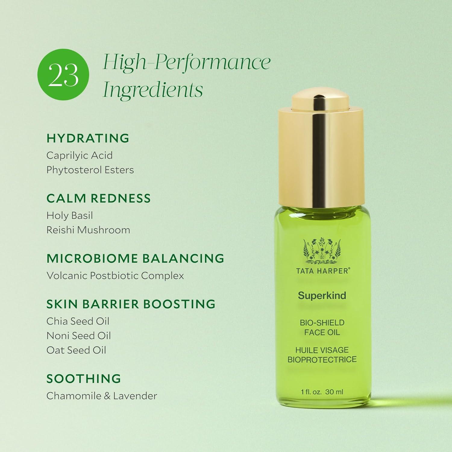 Aceite Facial Tata Harper Bio-Shield 30ml Piel Reactiva