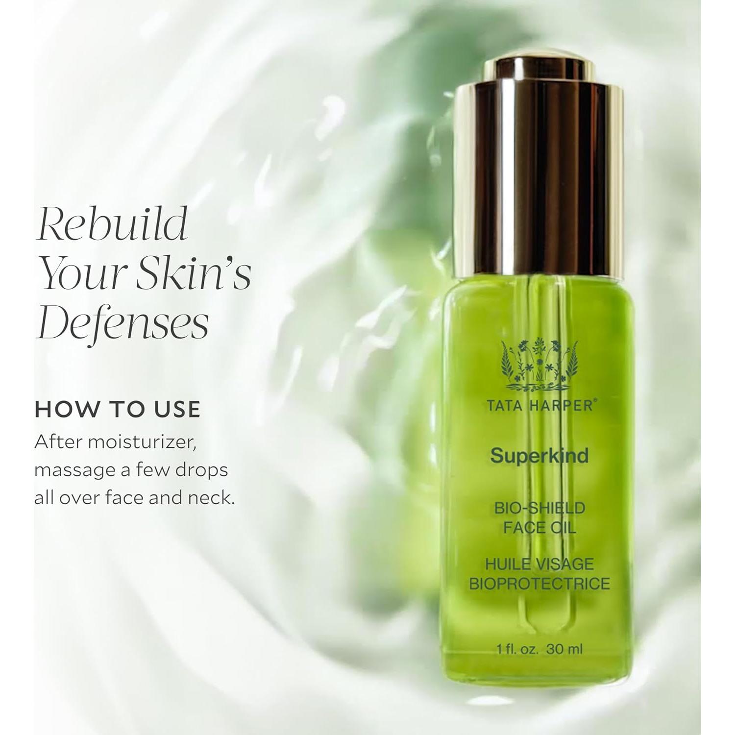 Aceite Facial Tata Harper Bio-Shield 30ml Piel Reactiva