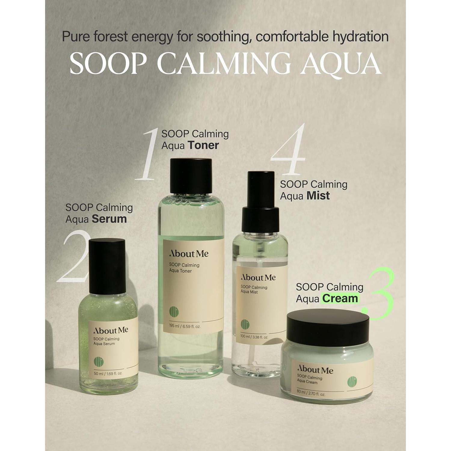 Crema Hidratante SOOP Aqua Calmante 100h 81.65g Piel Sensible