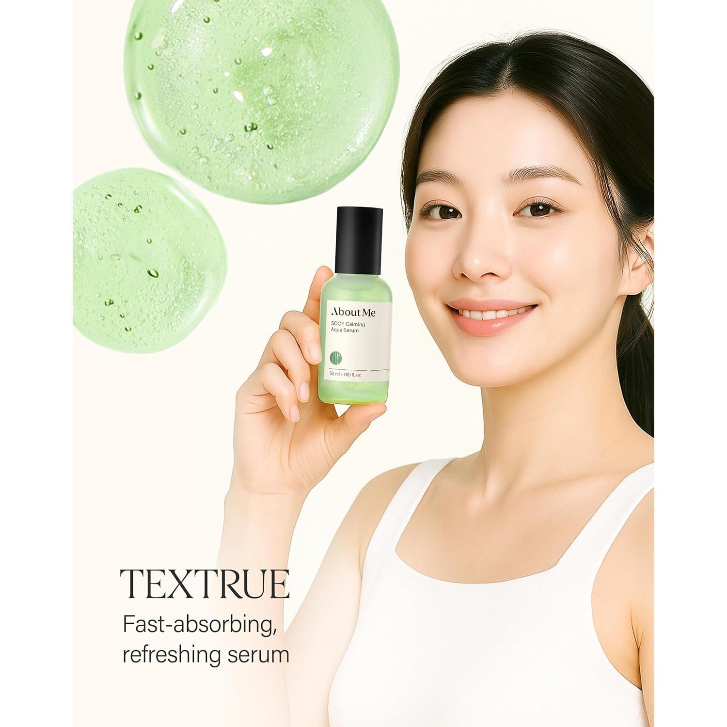 Suero Calmante Aqua Soop 50ml - 53.4% Agua de Ciprés Jeju