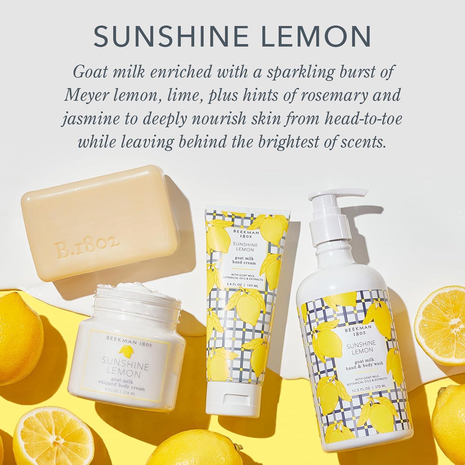 Set Jabón en Barra de Leche de Cabra Beekman 1802 255g + Crema 227g