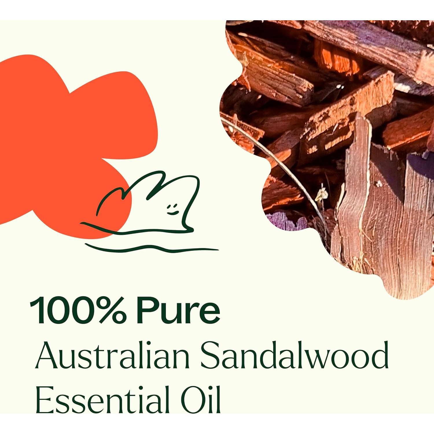 Aceite Esencial de Sándalo Australiano 100% Puro 5 mL