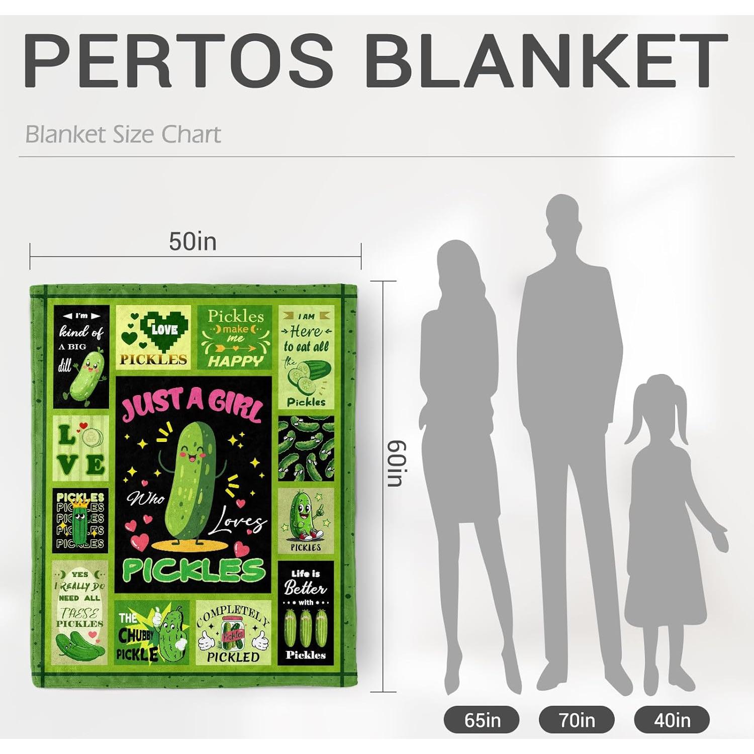 Manta Divertida Levens Pepinillo 152x127cm Poliester Suave