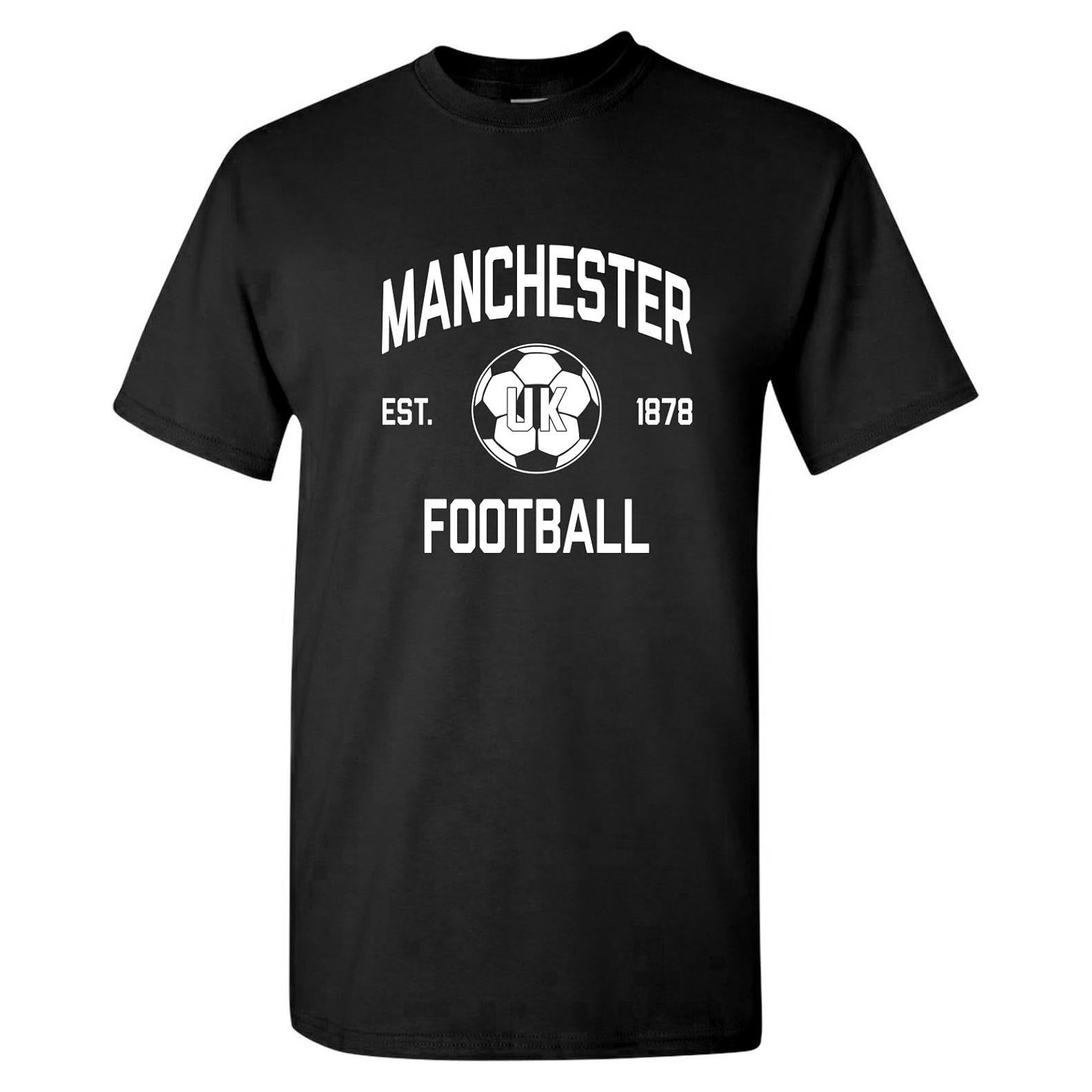 Camiseta de Fútbol Clásico Mundial Underground Printing - Negro - Talla Grande