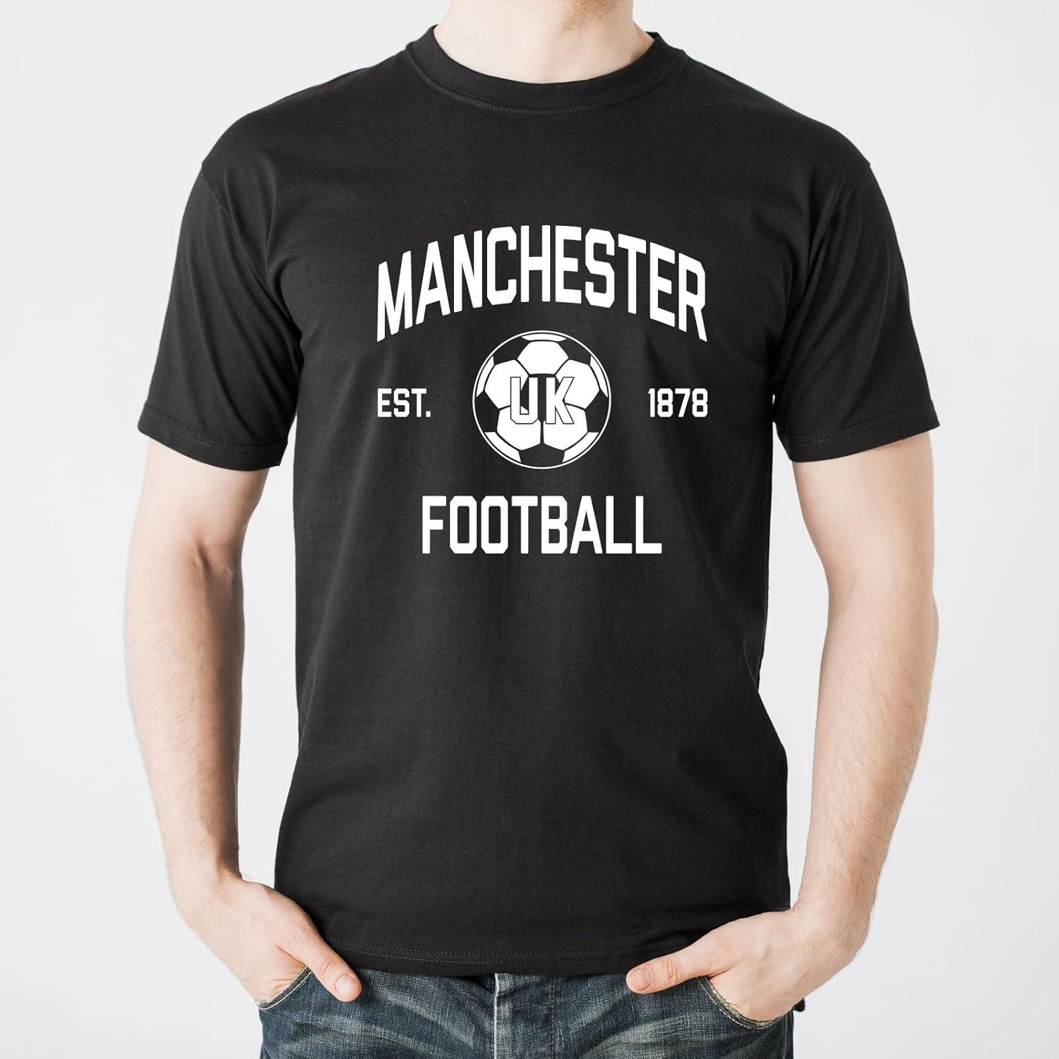 Camiseta de Fútbol Clásico Mundial Underground Printing - Negro - Talla Grande