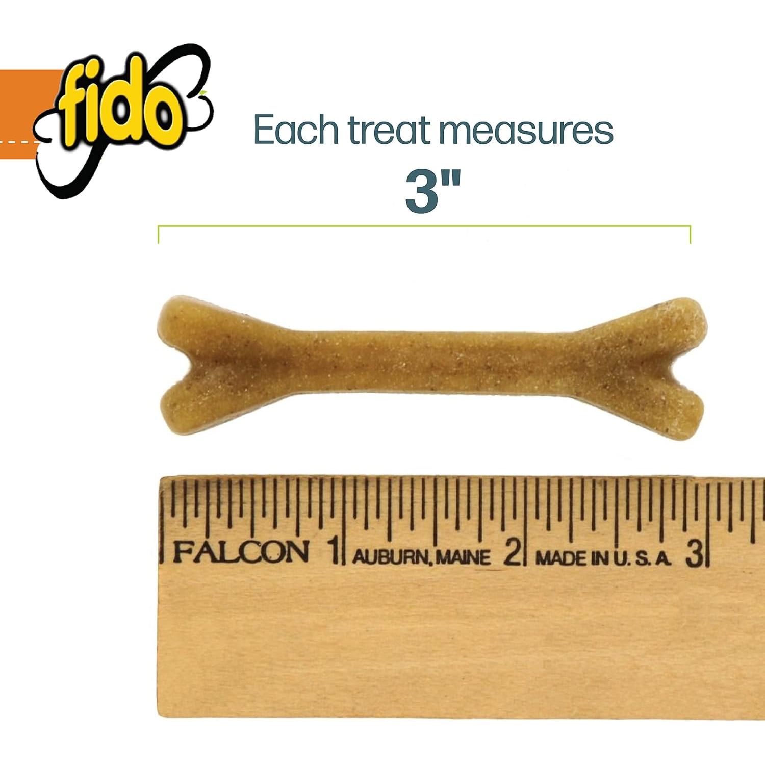 Fido Doozie Bones Huesos Dentales Sabor Cacahuate 21 Mini