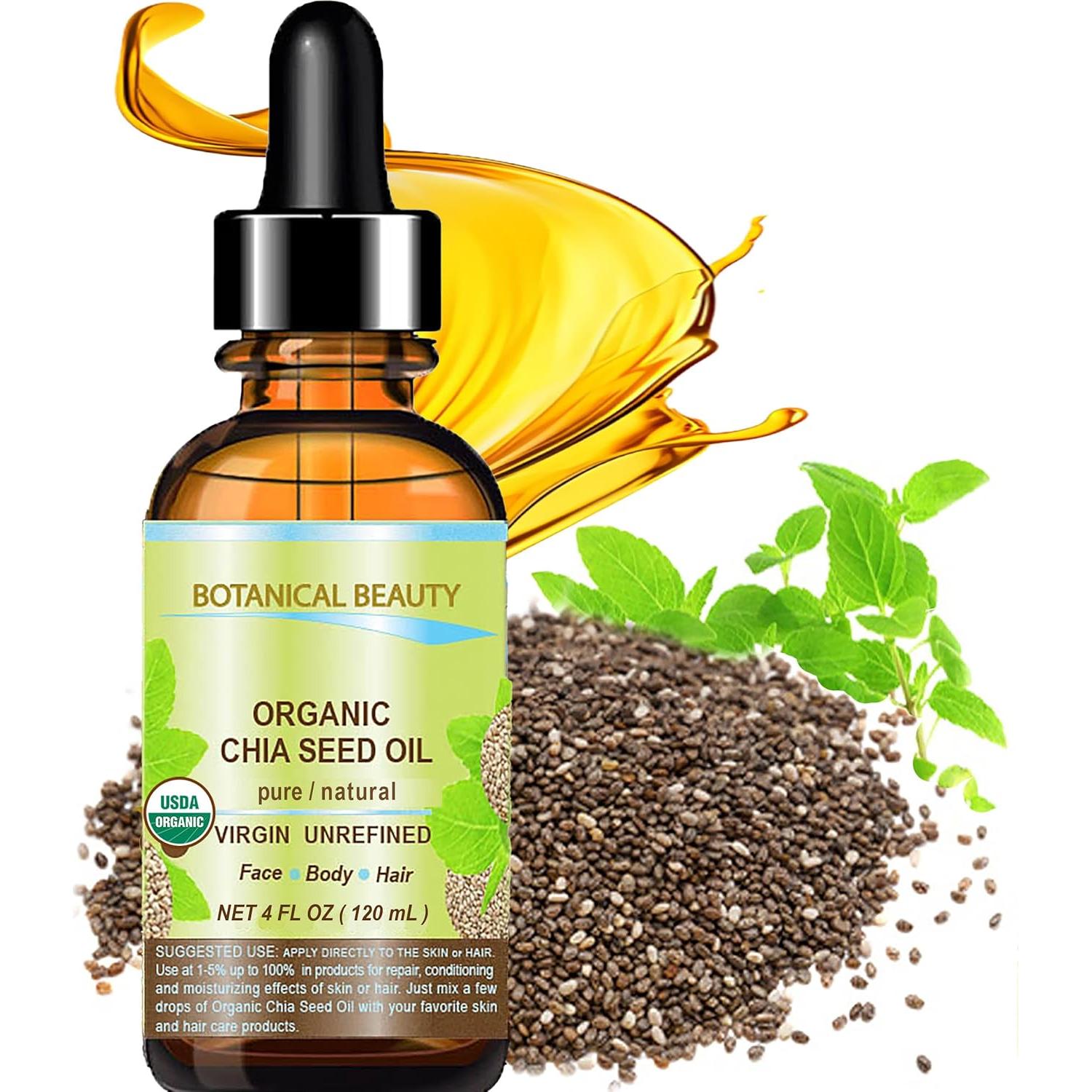 Aceite de Semilla de Chía Orgánico Botanical Beauty 120 ml