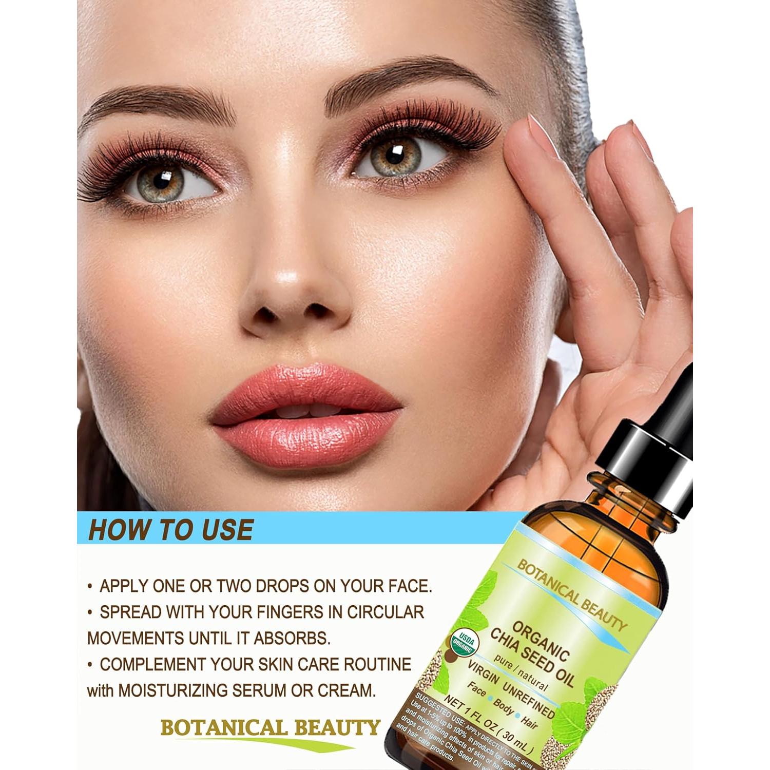 Aceite de Semilla de Chía Orgánico Botanical Beauty 120 ml