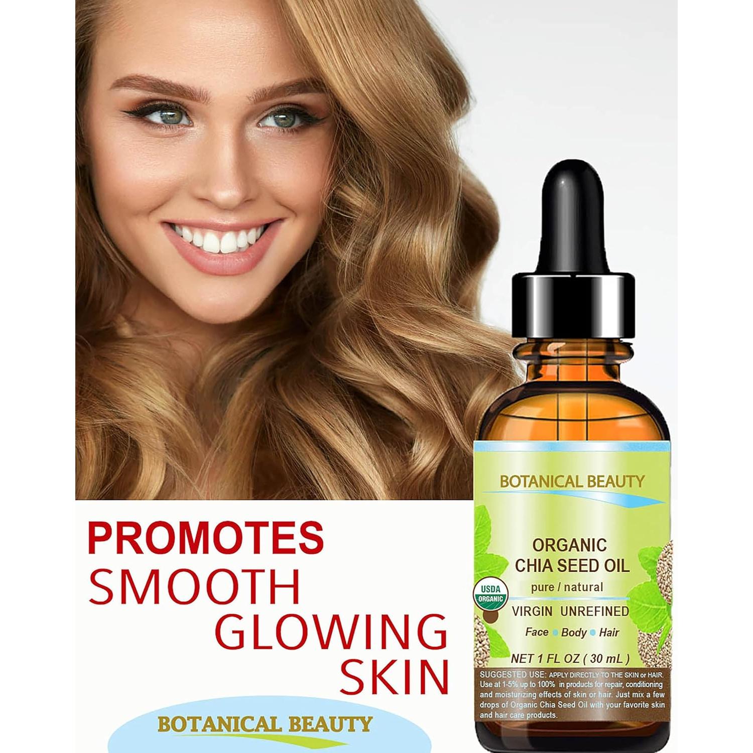 Aceite de Semilla de Chía Orgánico Botanical Beauty 120 ml