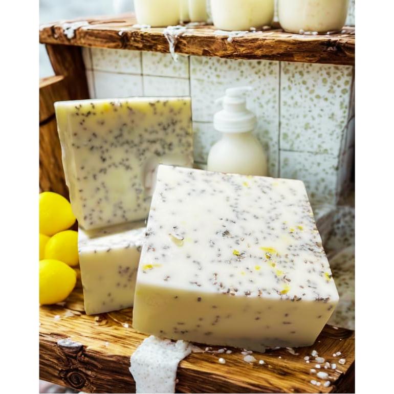 Jabón Natural de Leche de Cabra JD Beauty 142 g con Miel y Limón