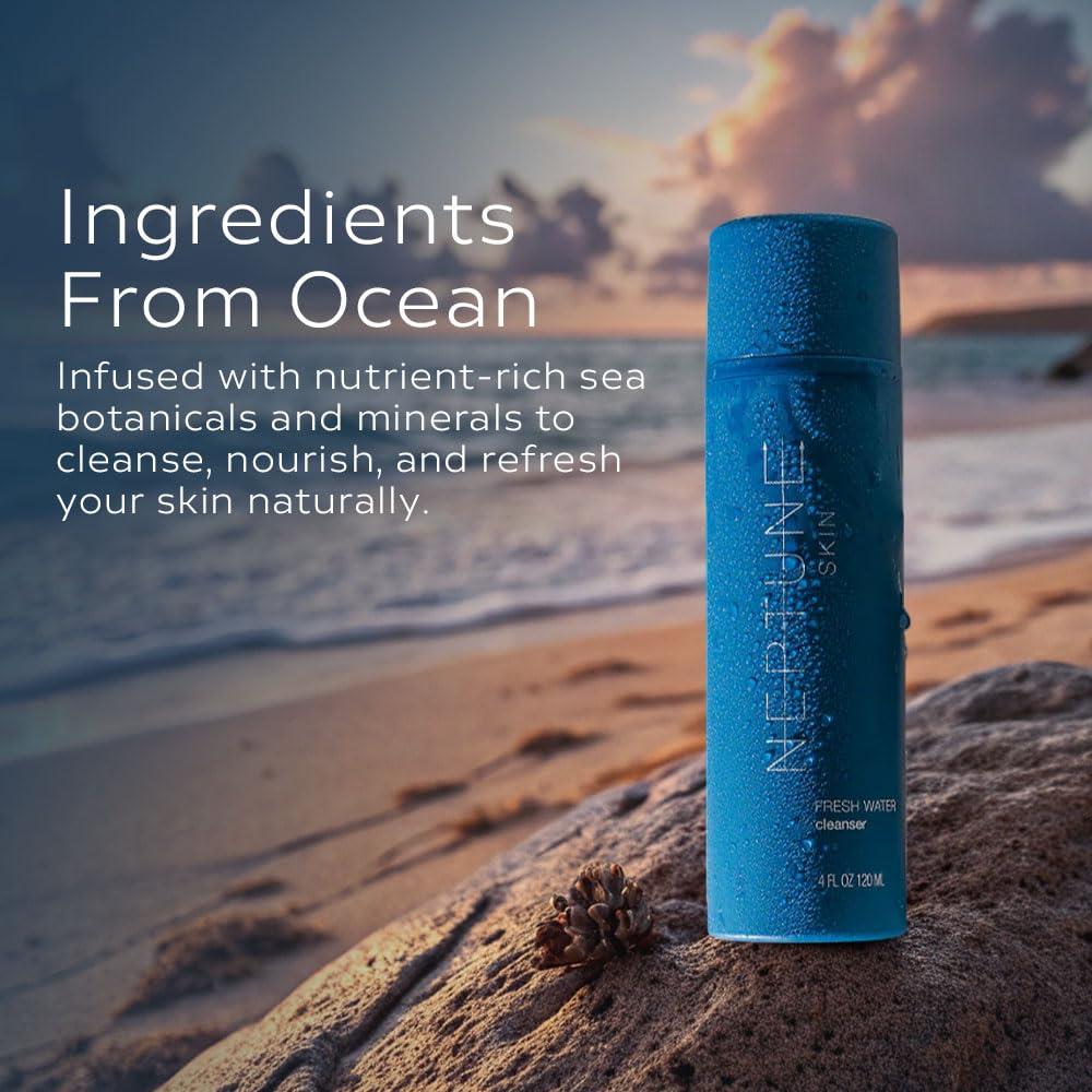 Limpiador Facial de Espuma NEPTUNE SKIN 120 ml - Natural y Suave