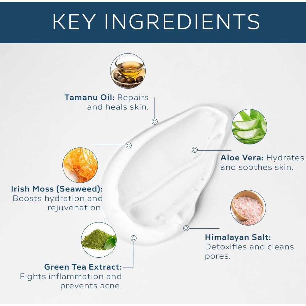 Limpiador Facial de Espuma NEPTUNE SKIN 120 ml - Natural y Suave