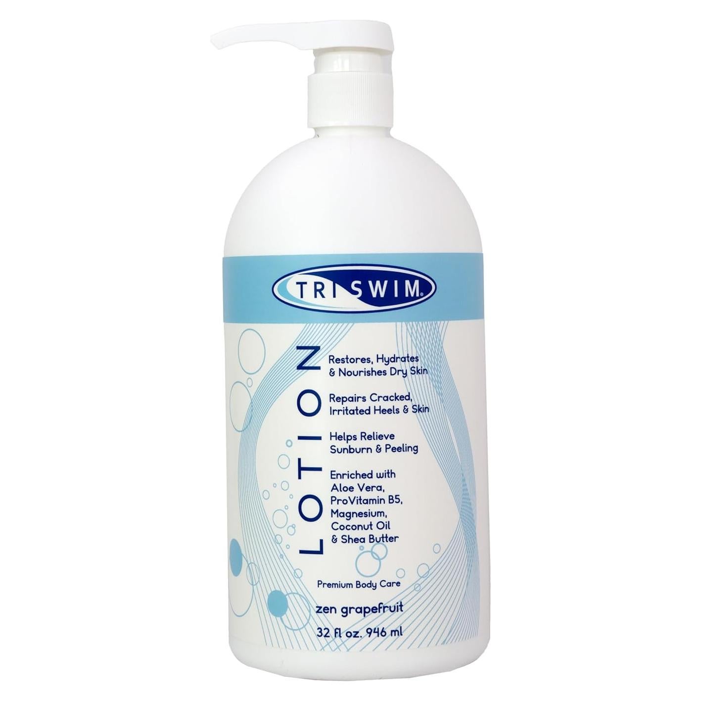 Loción Triswim 32oz - Hidrata y Neutraliza Olores a Cloro