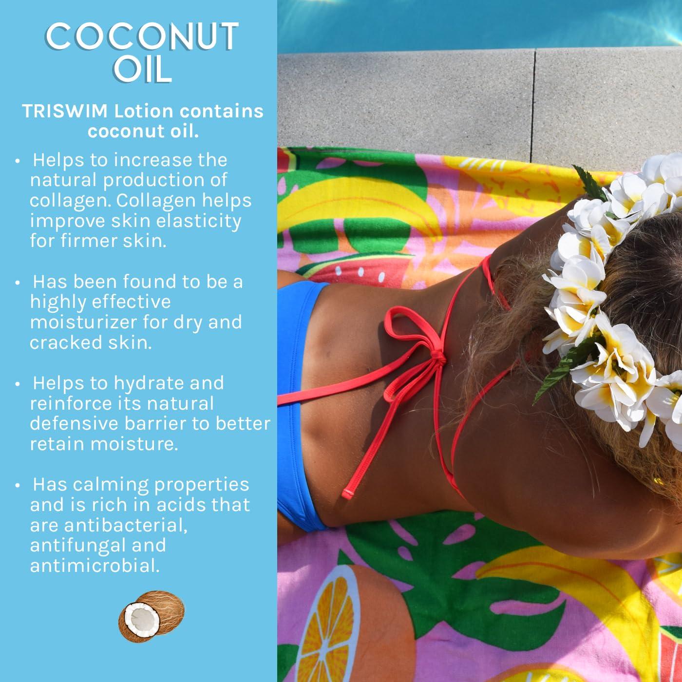 Loción Triswim 32oz - Hidrata y Neutraliza Olores a Cloro