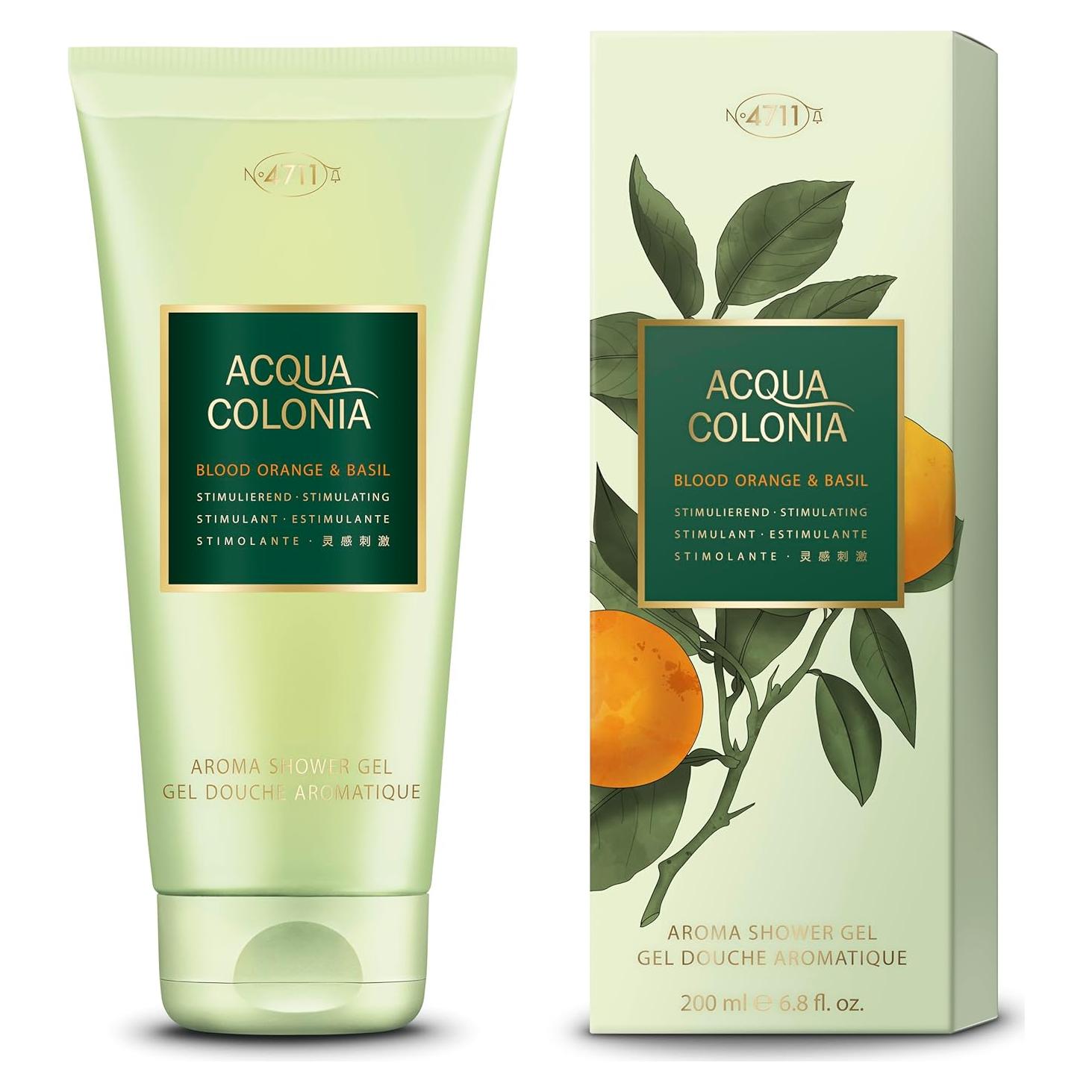 Gel de Ducha 4711 Acqua Colonia Naranja Sangre y Albahaca 192.7 ml