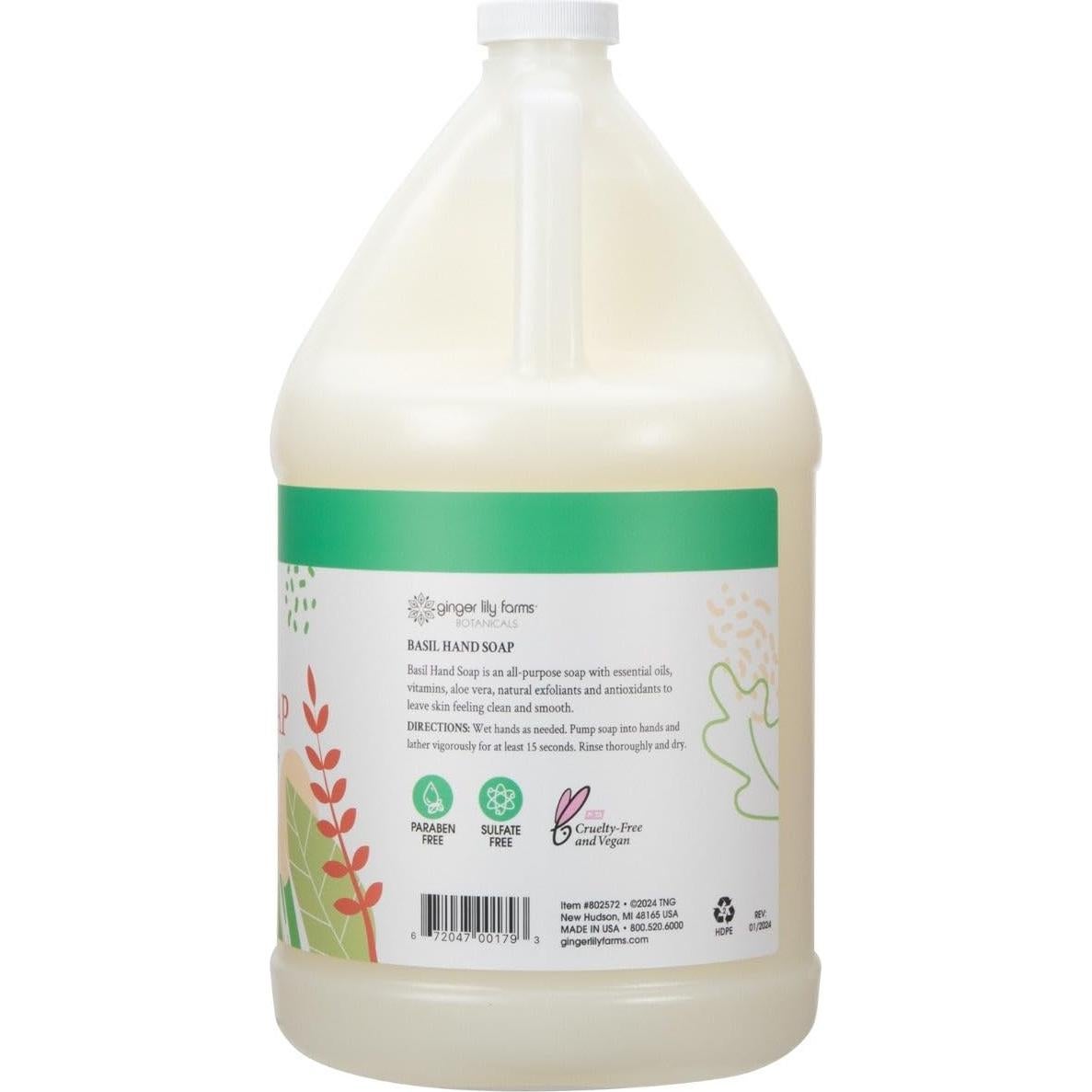 Jabón Líquido de Manos Multiusos Ginger Lily Farms 3.78L