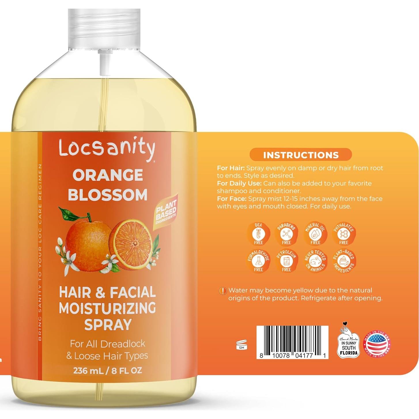Rocío Hidratante Diario Locsanity Flor de Naranjo 236.6 ml