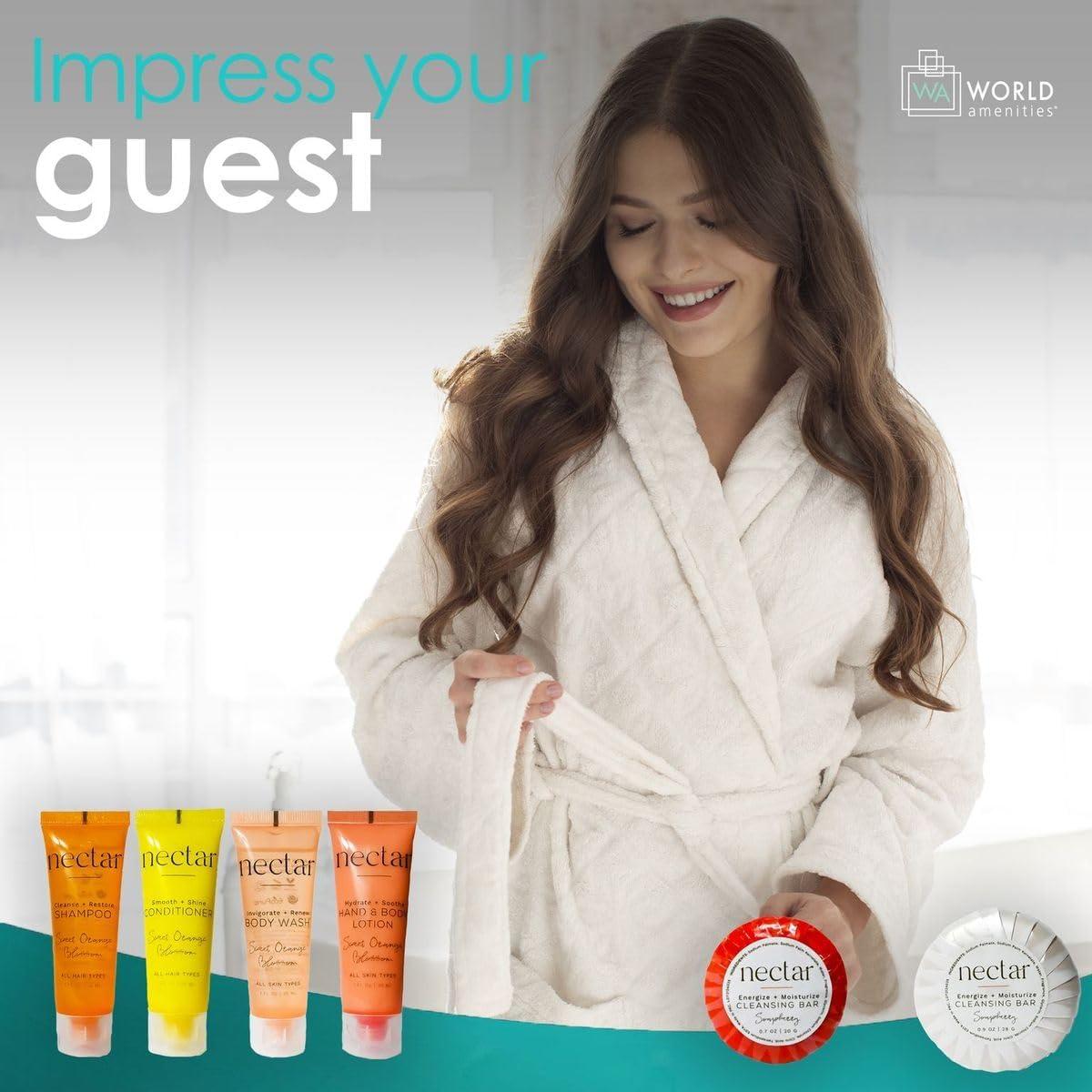 Kit de Artículos de Tocador Mini World Amenities Nectar 1oz