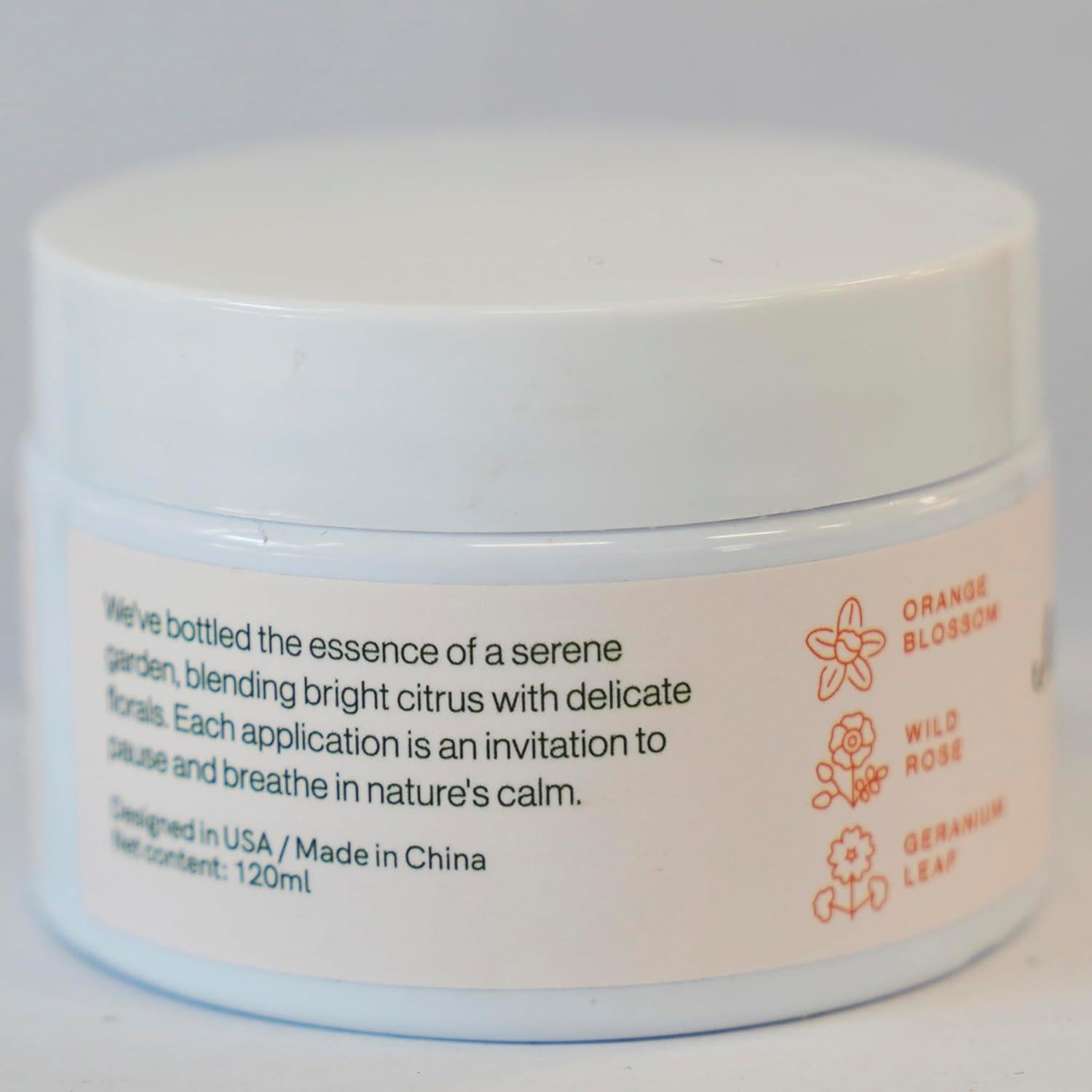 Crema Corporal Calmante Grlgrl 120ml - Flor de Naranjo y Rosa