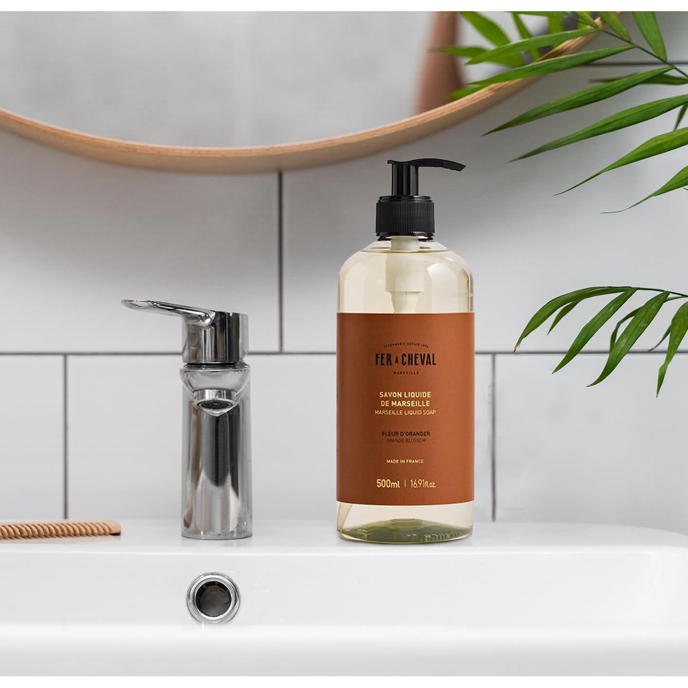 Jabón Líquido Fer à Cheval 500ml Flor de Naranjo - Hidratante