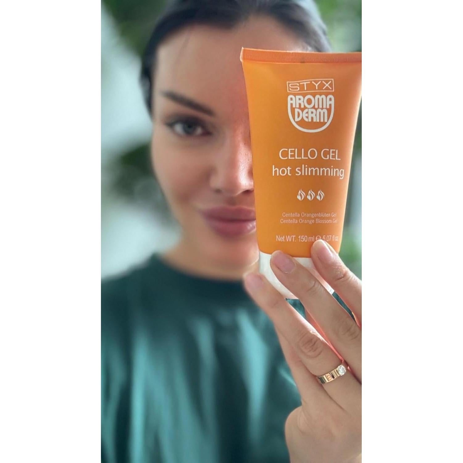 Gel Anticelulitis Aroma Derm Centella Flor de Naranjo 240g