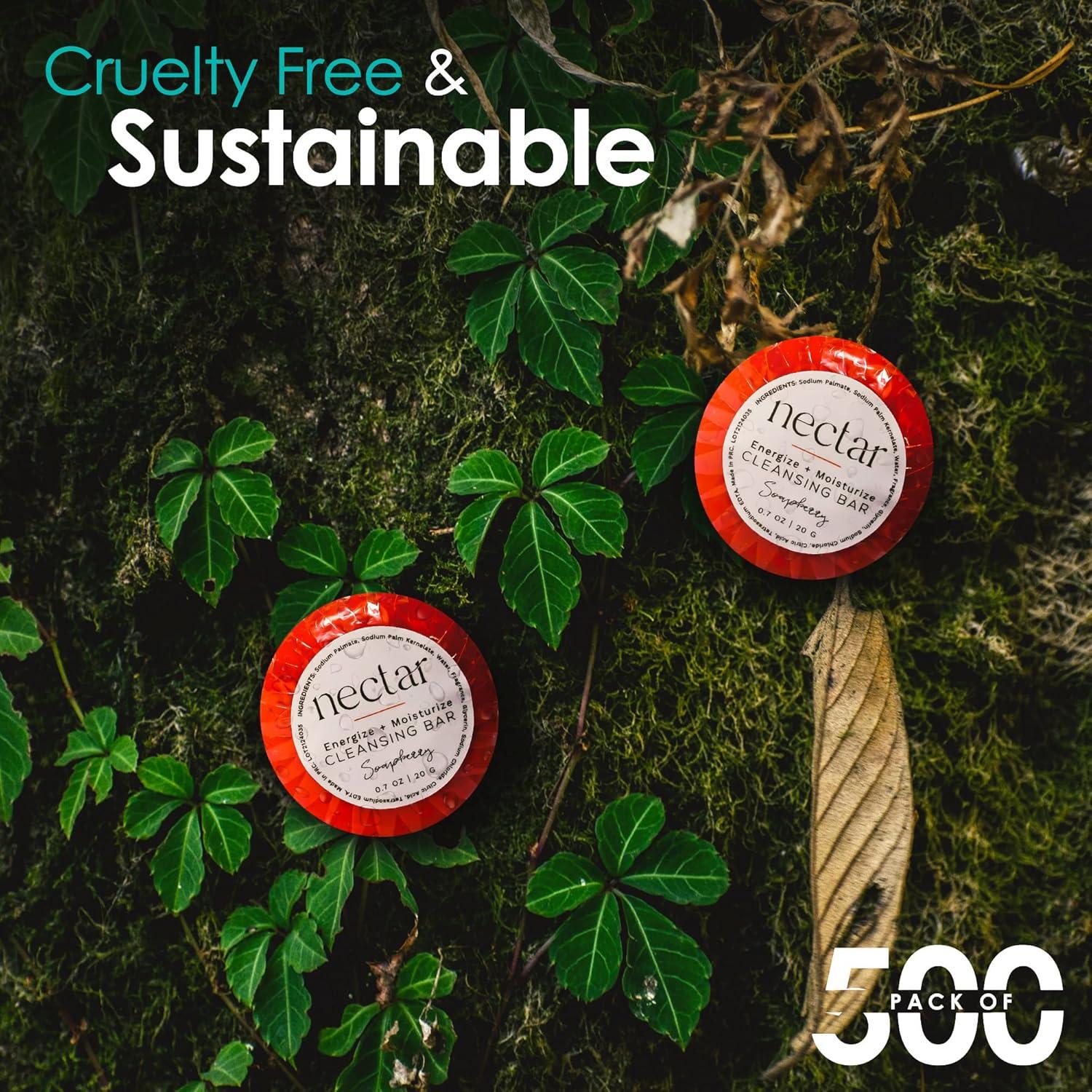 Jabón de Baño World Amenities Nectar 100 Unidades 25.5g Flor Naranja