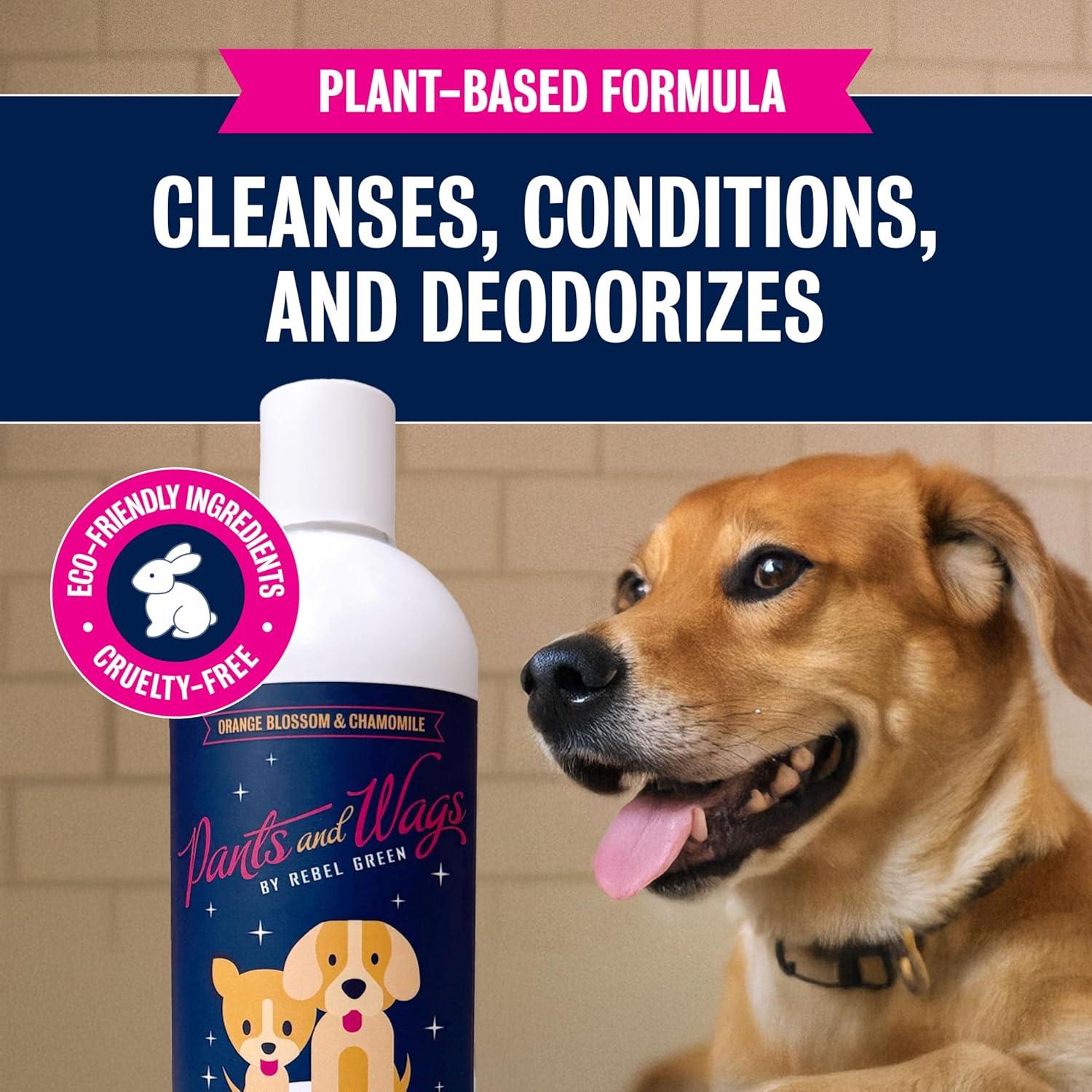 Champú Concentrado Hipoalergénico Rebel Green 453 g - Flor de Naranja y Manzanilla