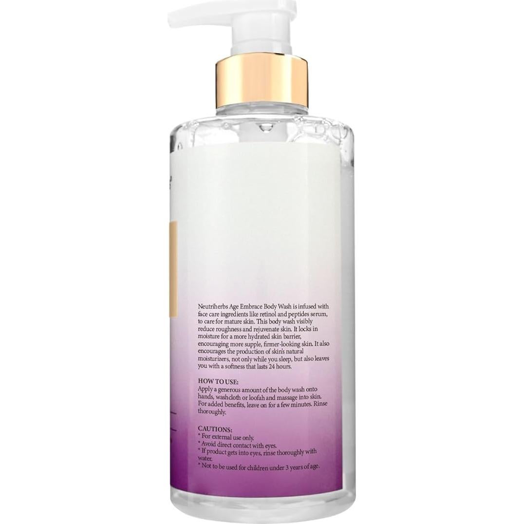Gel de Ducha Antienvejecimiento Neutriherbs 500ml con Retinol y Aloe Vera