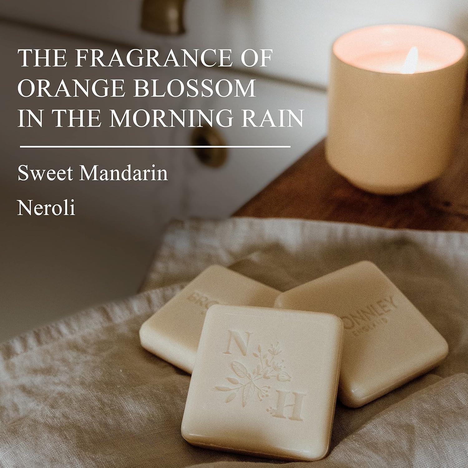 Jabones en Barra Veganos Bronnley Mandarina y Neroli 3x99g