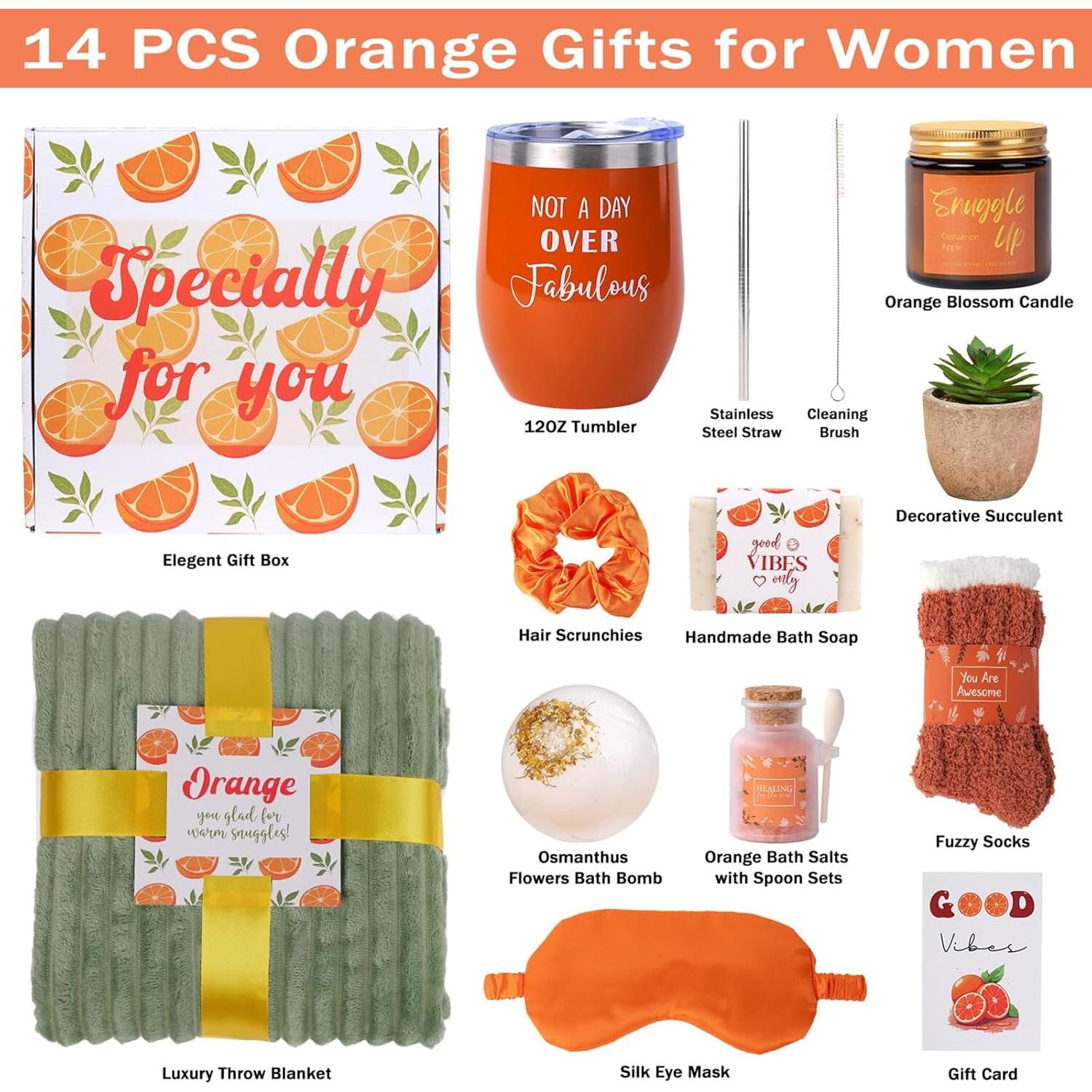 Cesta de Regalo de Cuidado Personal Otoñal para Mujeres