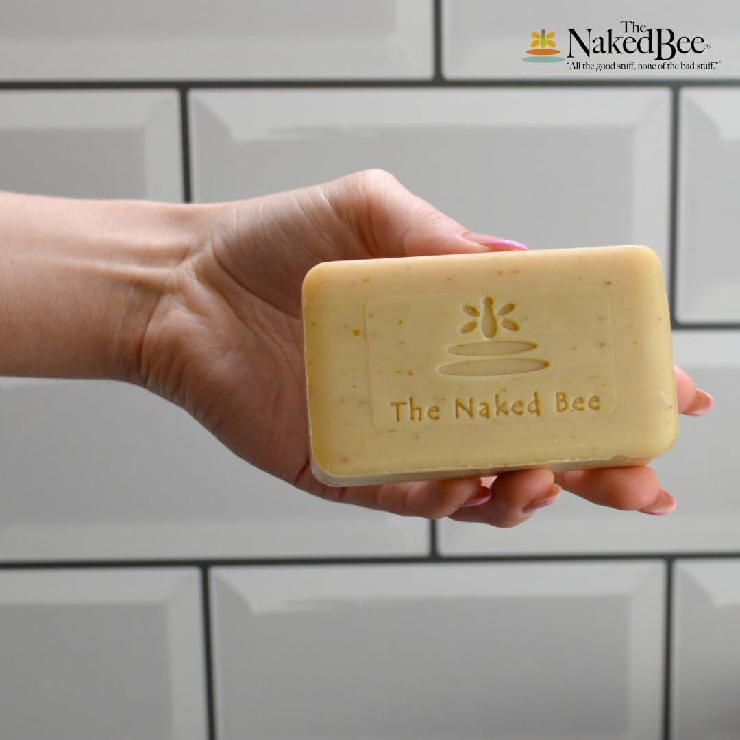 Jabón de Avena y Miel El Naked Bee 142g - Paquete de 3